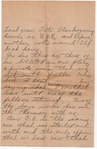 Letters home from Calvin Leroy Bruce, during WWI.